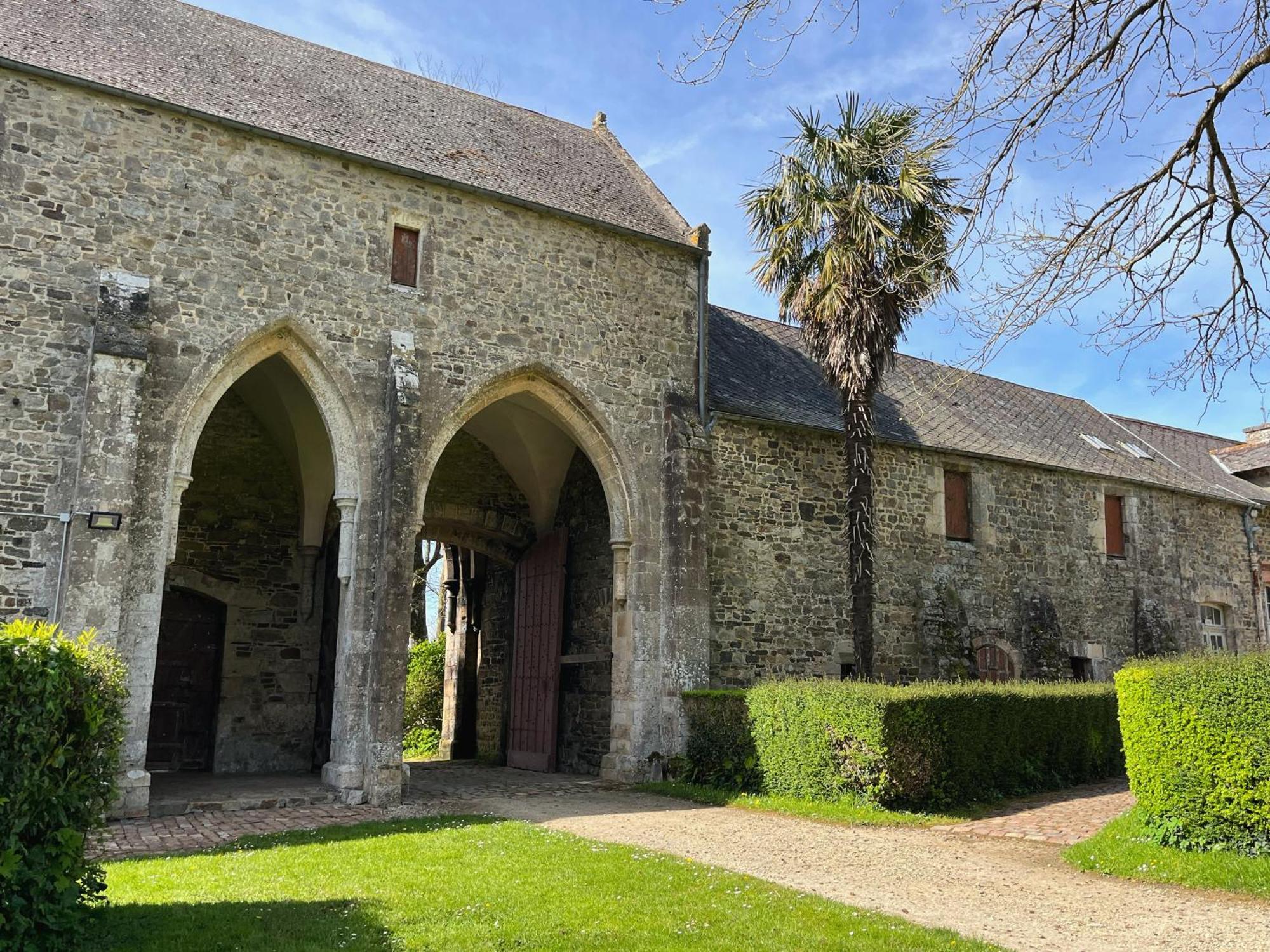 Bed and Breakfast Abbaye De Blanchelande Neufmesnil Zewnętrze zdjęcie
